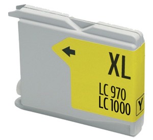 tinteiro-brother-lc1000-yellow-compativel