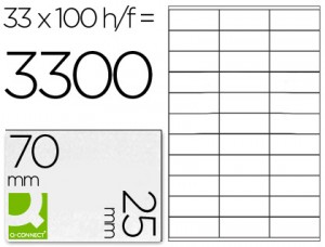 etiquetas adesivas 70x25 mm